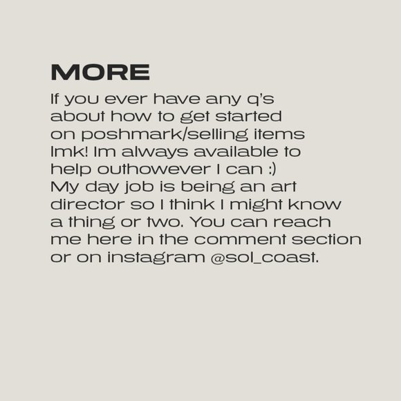 Follow my closet on IG! - Picture 3 of 5